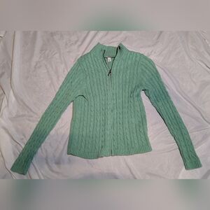 L.L. Bean‎ Women's Small Green Sweater